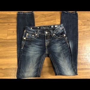 Girls size 14 Miss Me skinny jeans